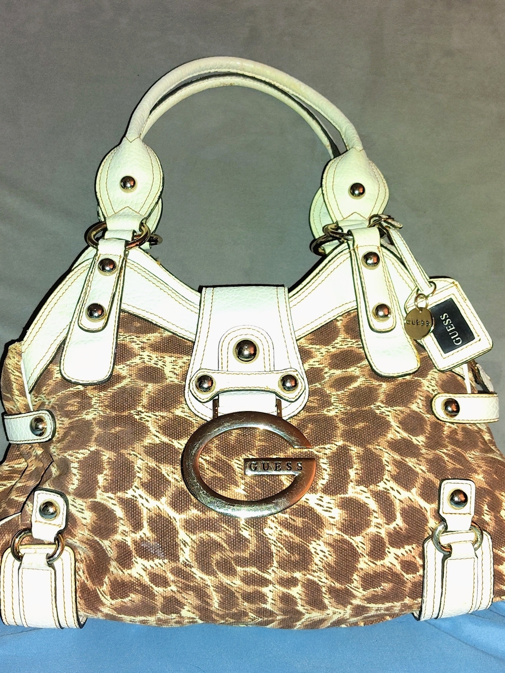 Vintage Y2K Guess leopard print